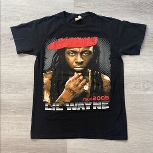 Y2K Lil Wayne IAM Music Tour 2009 Rap Tee